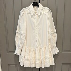 Aje size 4 white dress